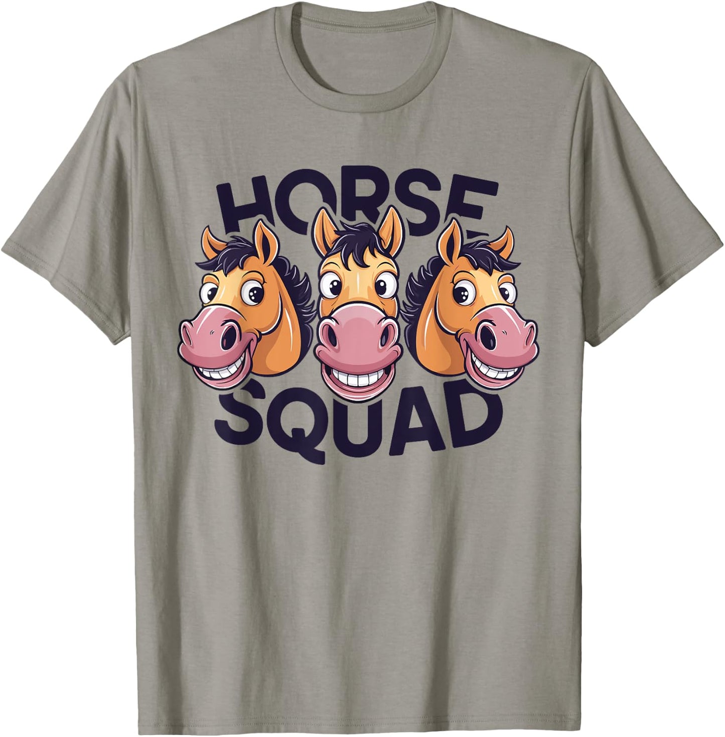 Horse Squad for Horse Lover Shirt | Cool Horse T-Shirt - T-Shirt | Sand