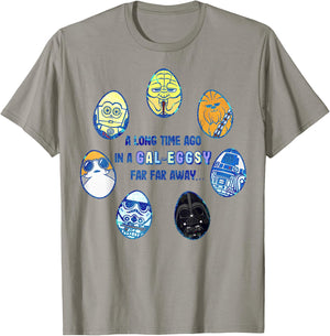Star Wars Easter In A Gal-Eggsy Far Away T-Shirt - T-Shirt | Sand