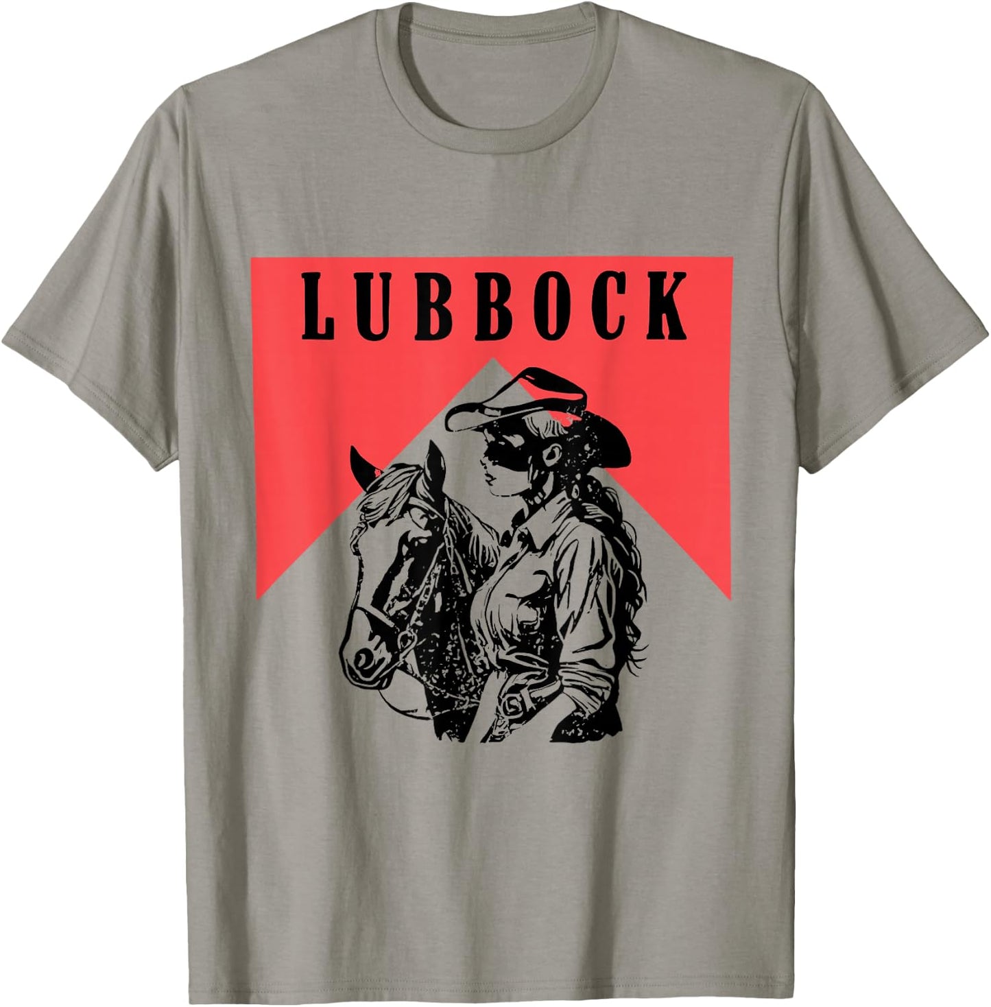 Lubbock Vintage West Texas T-Shirt - T-Shirt | Sand