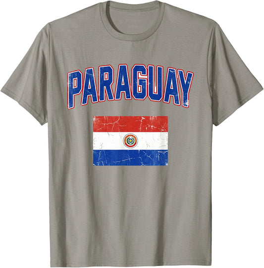 Paraguay Men Women Paraguayan Paraguayo Hispanic T-Shirt - T-Shirt | Sand