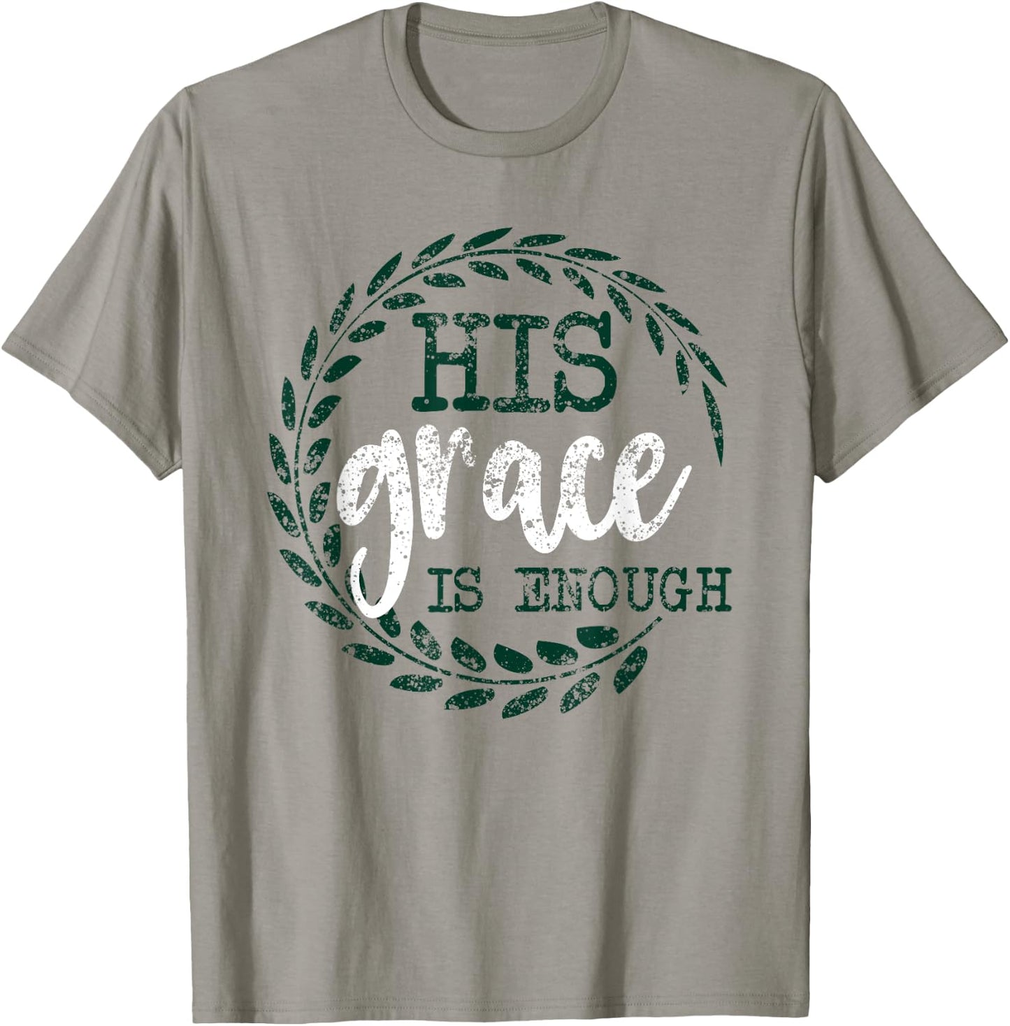 His Grace is Enough Women Christian Faith T-Shirt - T-Shirt | Sand