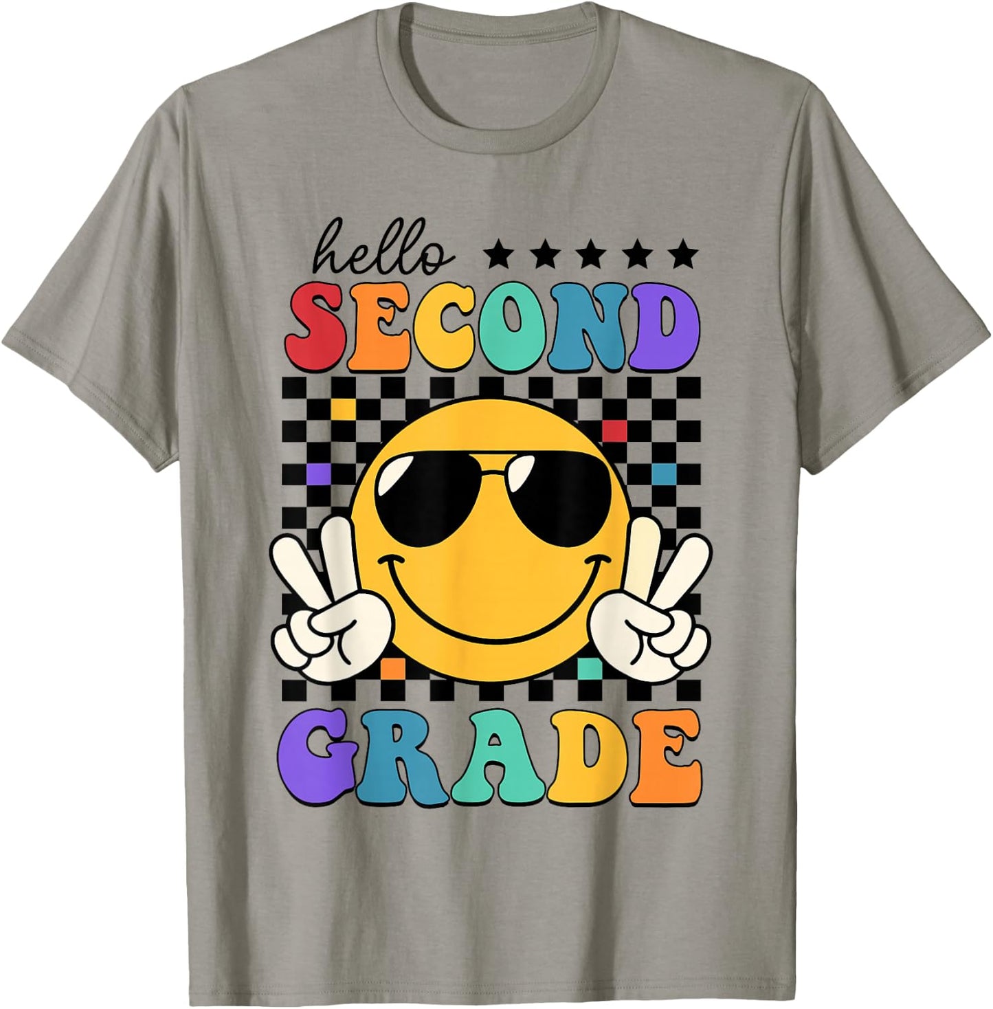2nd Grade Teacher Shirts, First Day Second Grade Shirt Girls T-Shirt - T-Shirt | Sand