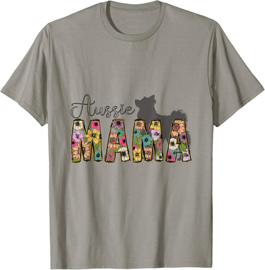 Australian Shepherd Aussie Dog Men Women Kids T-Shirt - T-Shirt | Sand