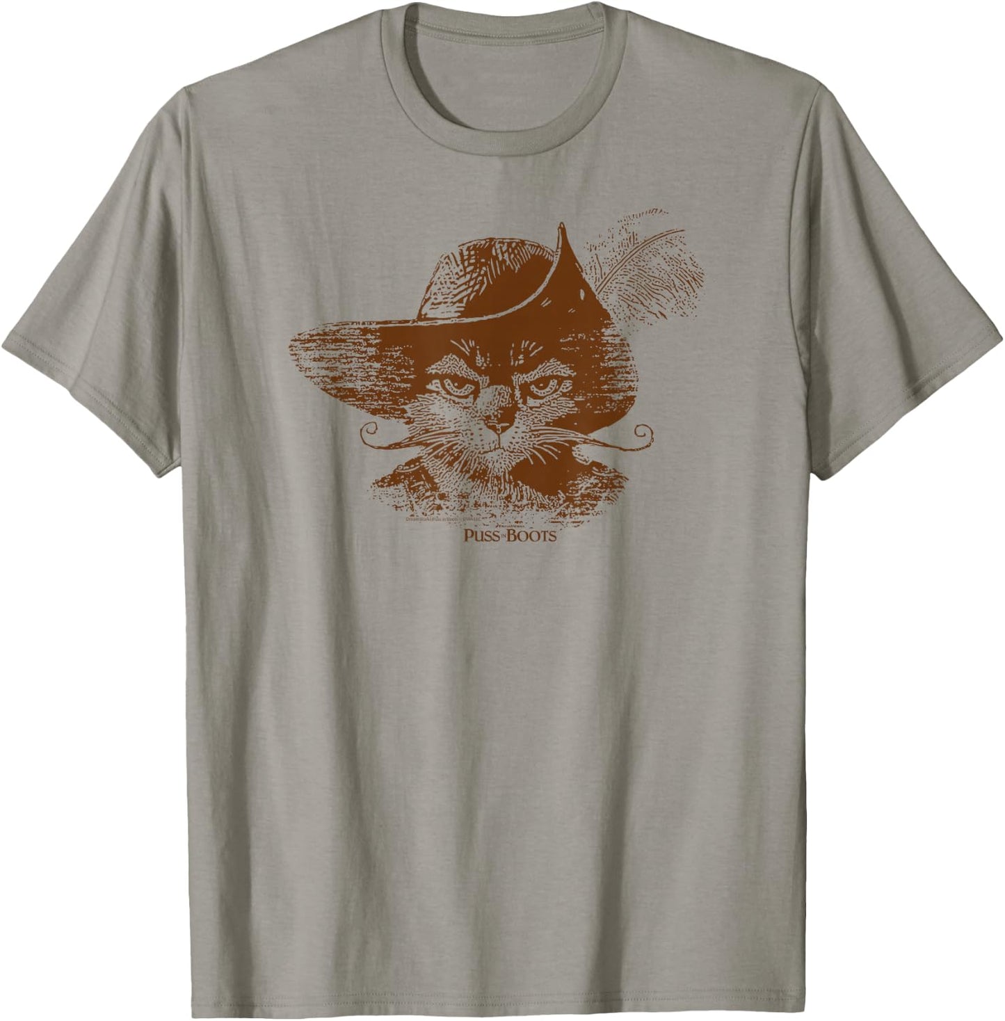 DreamWorks Puss in Boots Lithograph T-Shirt - T-Shirt | Sand