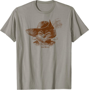 DreamWorks Puss in Boots Lithograph T-Shirt - T-Shirt | Sand