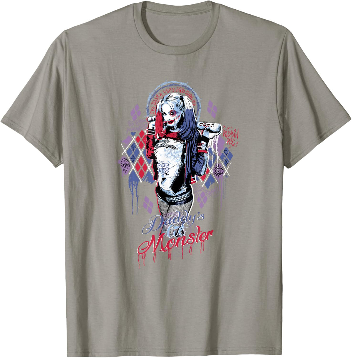 Suicide Squad Daddy's Lil Monster T-Shirt - T-Shirt | Sand