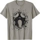 Ghost Silly Face Spooky Halloween Ghoul Face Easy Costume T-Shirt - T-Shirt | Sand