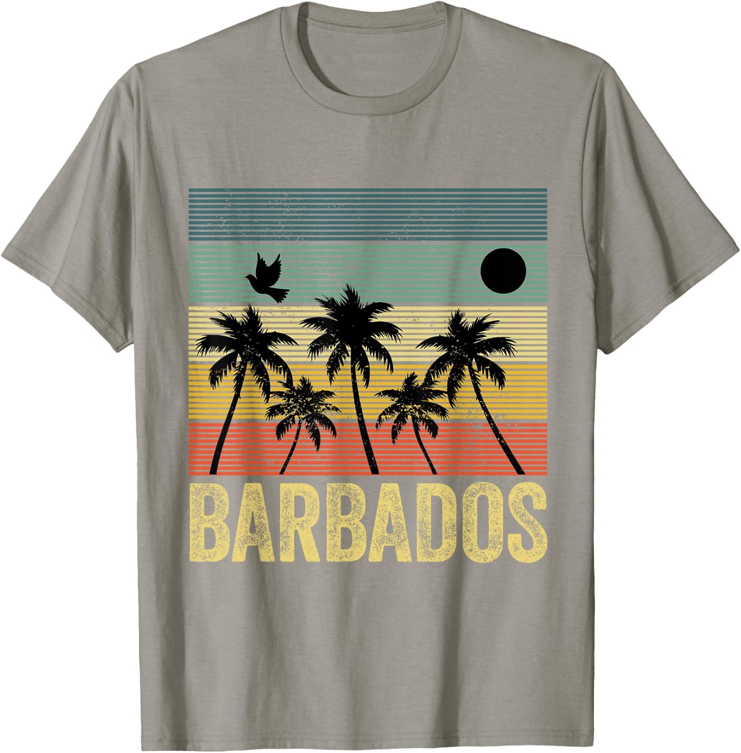The Barbados Souvenir Barbadians Bajan Travel Men Women Boy T-Shirt - T-Shirt | Sand