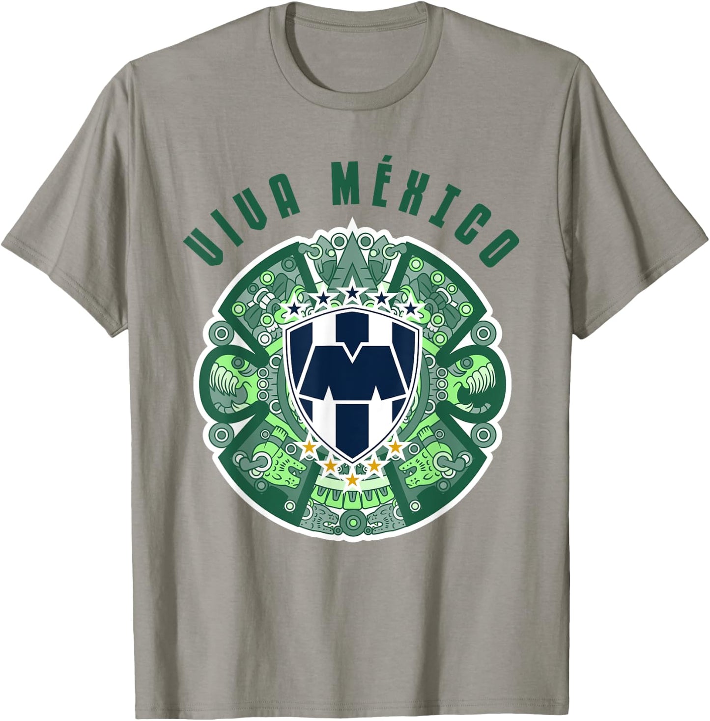 Rayados de Monterrey supports the Mexican team Let's go tri! T-Shirt - T-Shirt | Sand