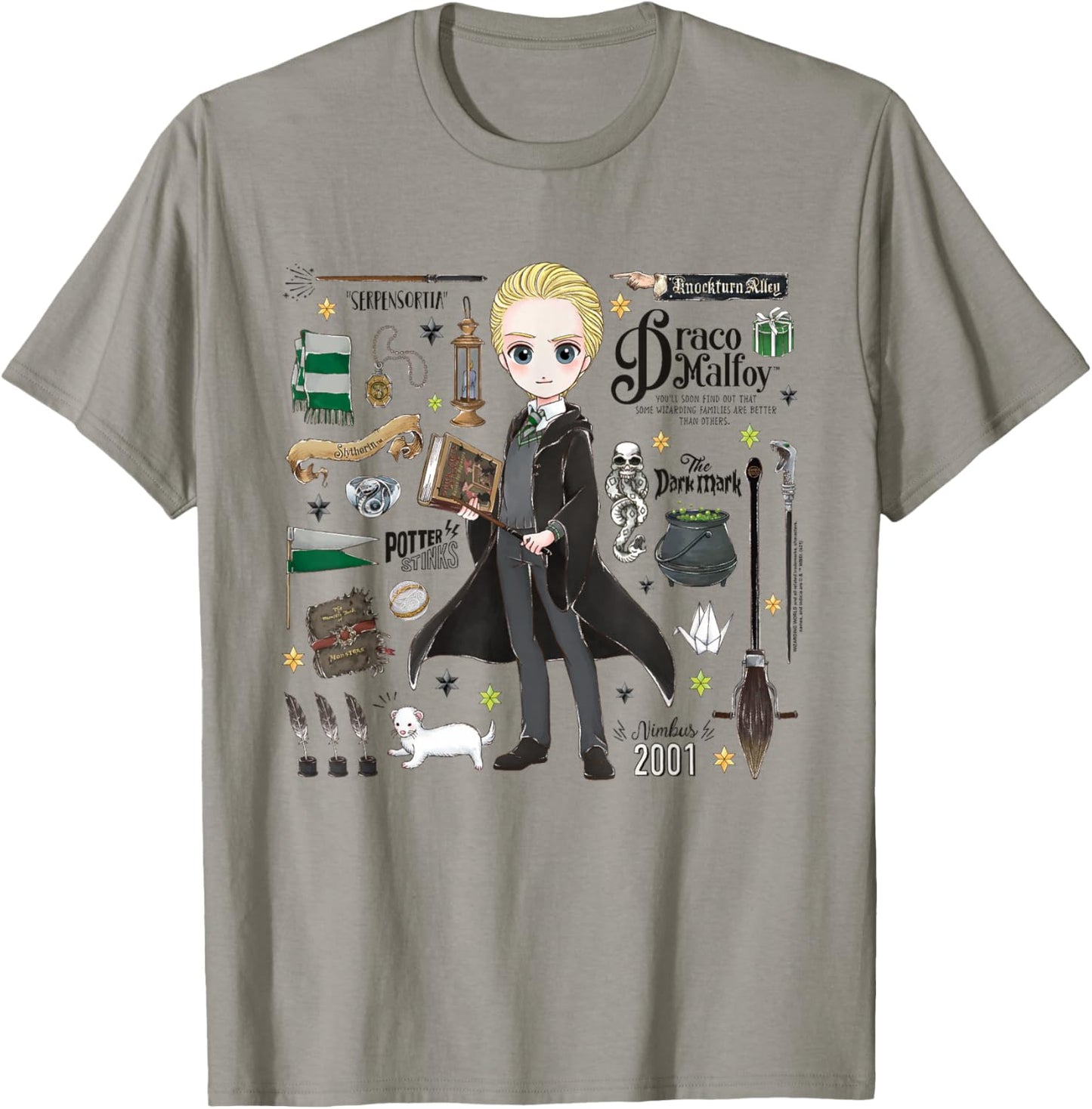 Harry Potter Everything That is Draco Malfoy T-Shirt - T-Shirt | Sand