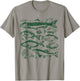 Vintage Fish Fishing Retro Fish Species Biology , Adult, White, Small, Short Sleeve T-Shirt - T-Shirt | Sand