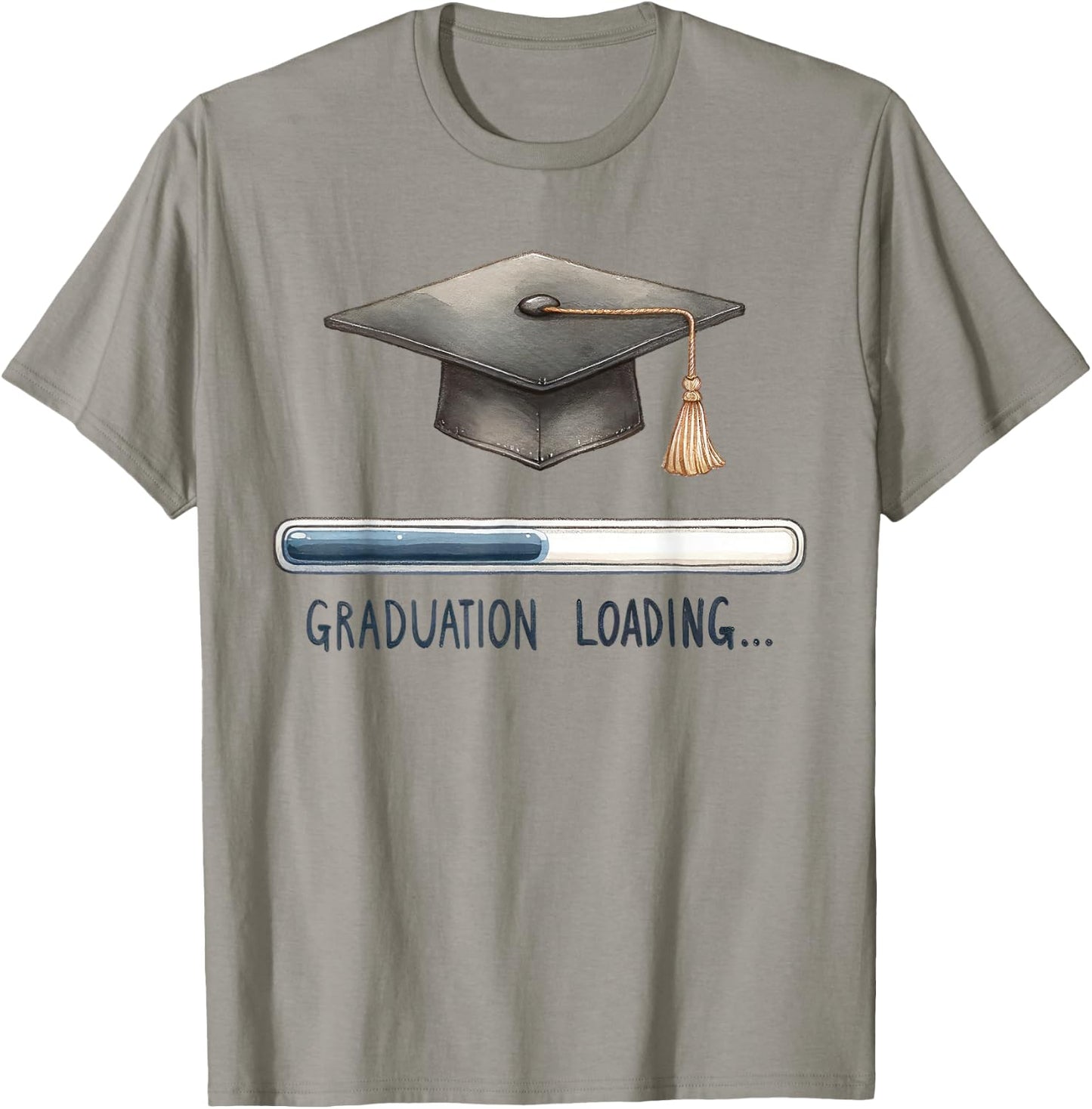Graduation Loading T-Shirt - T-Shirt | Sand