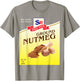 Ground Nutmeg Halloween Costume Unique Fun Foodie T-Shirt - T-Shirt | Sand