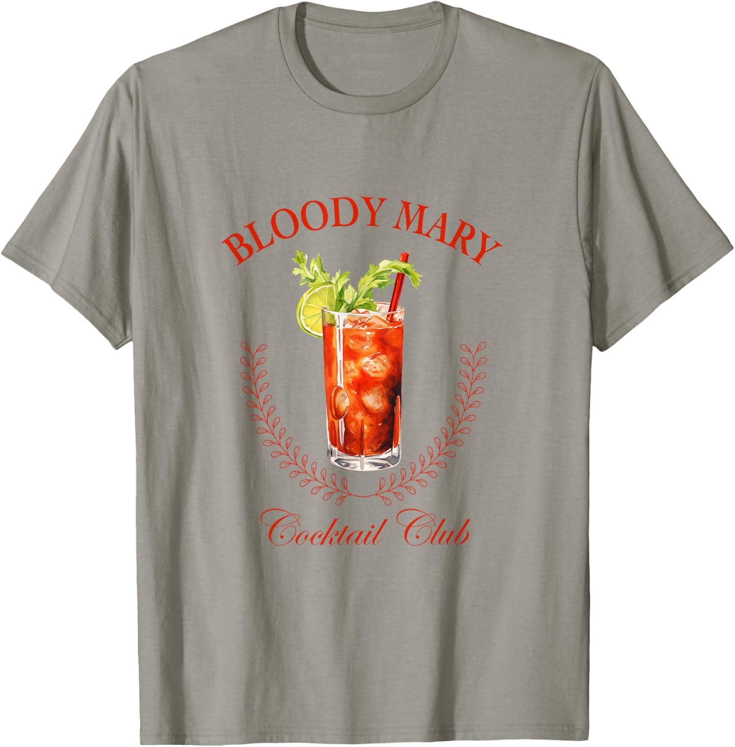 Bloody Mary Cocktail Club T-Shirt - T-Shirt | Sand