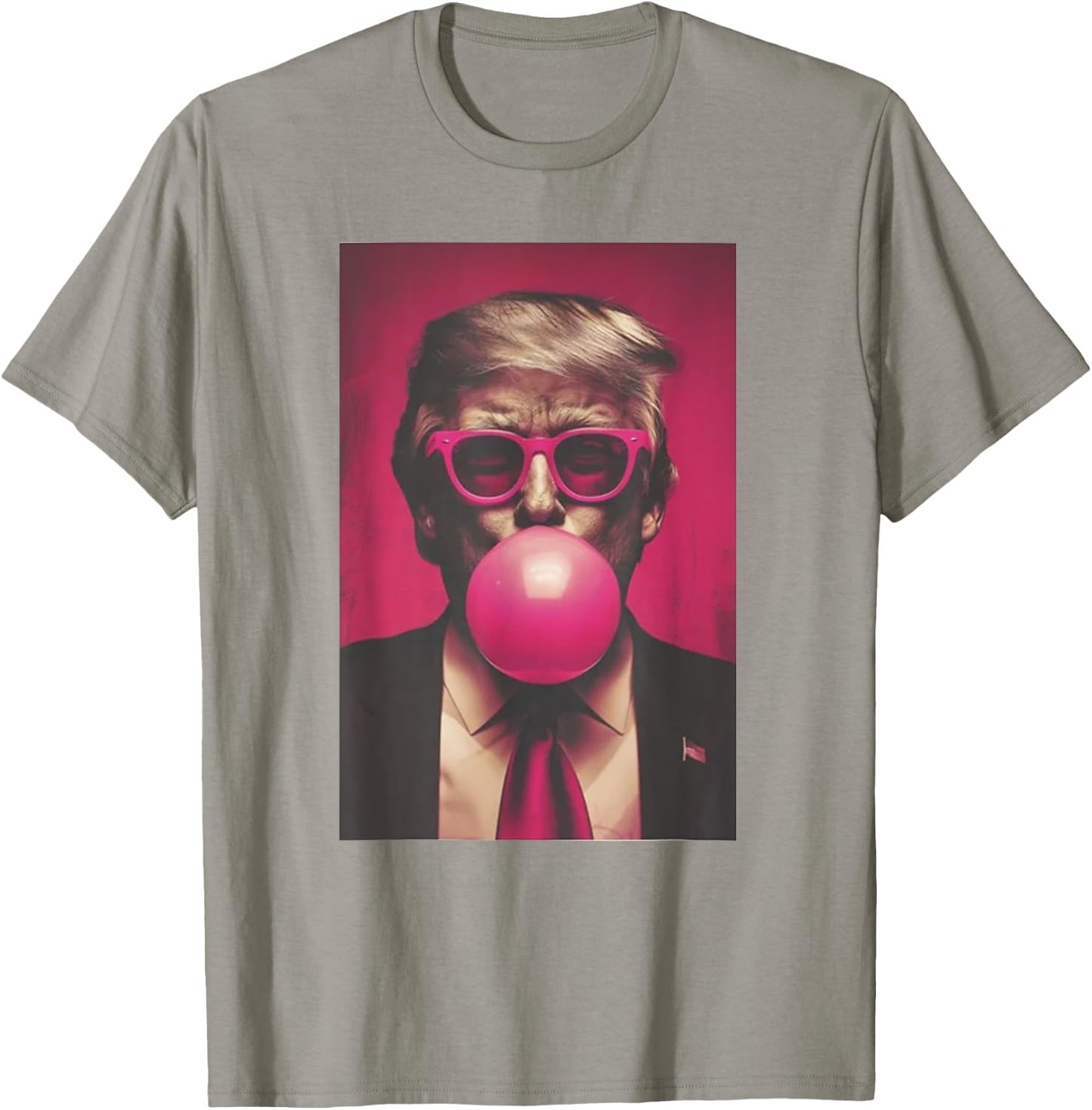 President Donald Trump Bubble Gum 2024 T-Shirt - T-Shirt | Sand