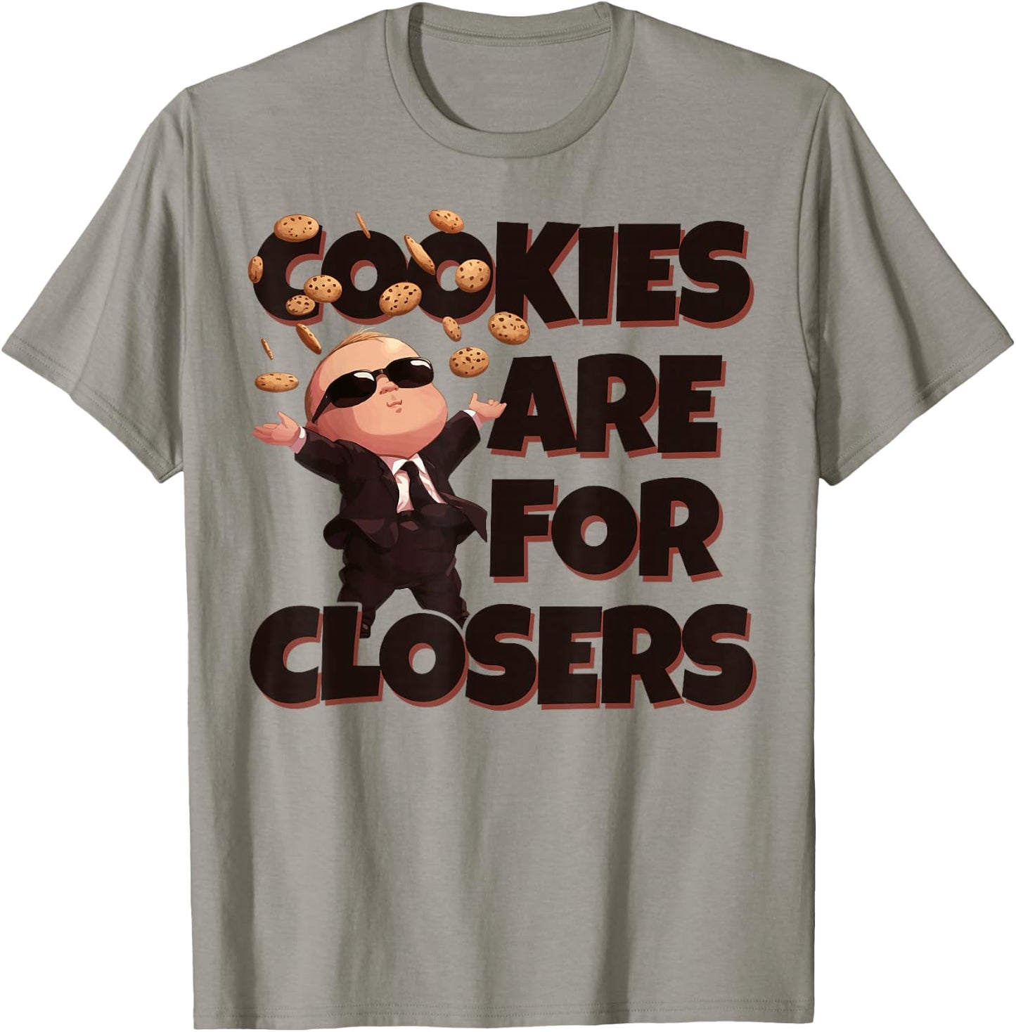 Baby Boss Cookies are for Closers Like A Boss Kids T-Shirt - T-Shirt | Sand