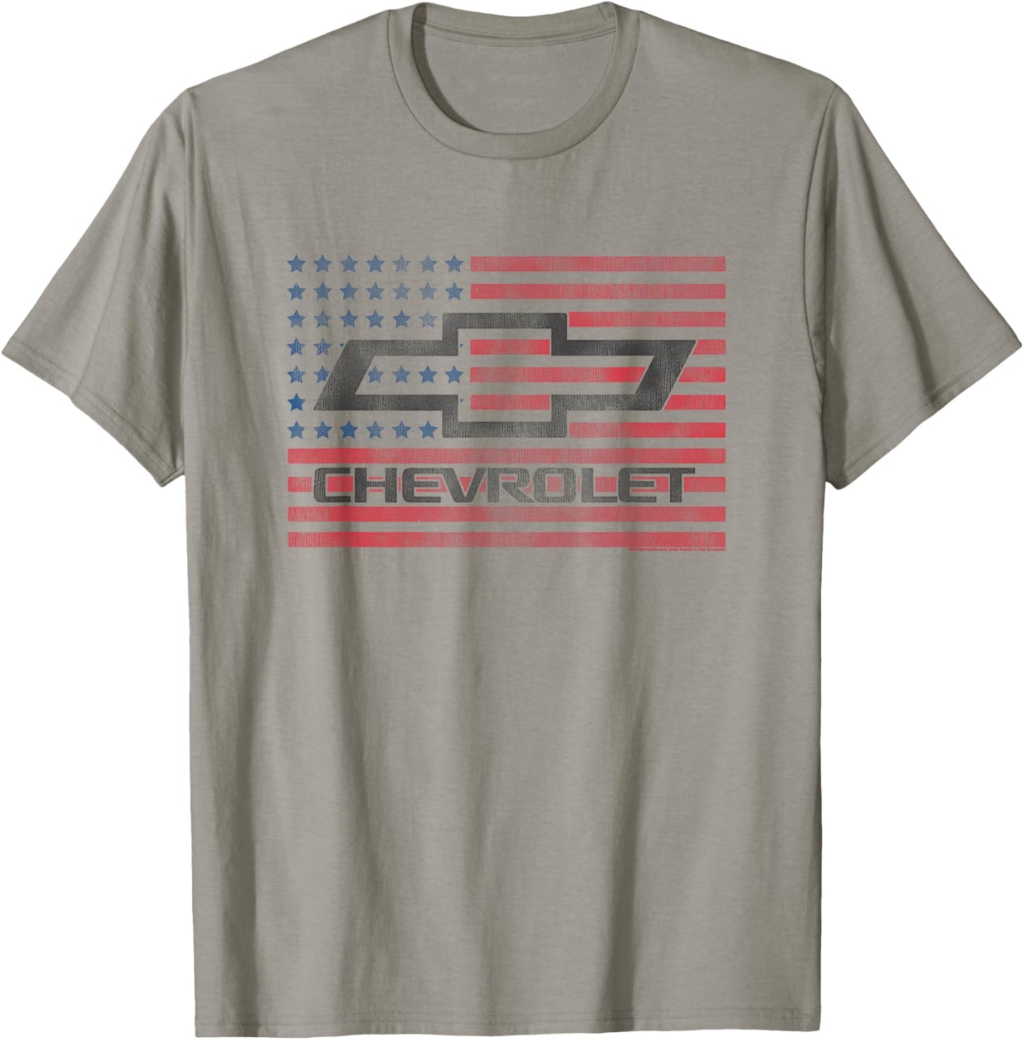 Chevrolet American Flag | #32698 T-Shirt - T-Shirt | Sand