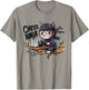 Chess Ninja Funny Cat Playing Chess Boy Girls Birthday Men T-Shirt - T-Shirt | Sand