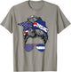Honduran Women Girl USA Heritage American Honduras Flag T-Shirt - T-Shirt | Sand
