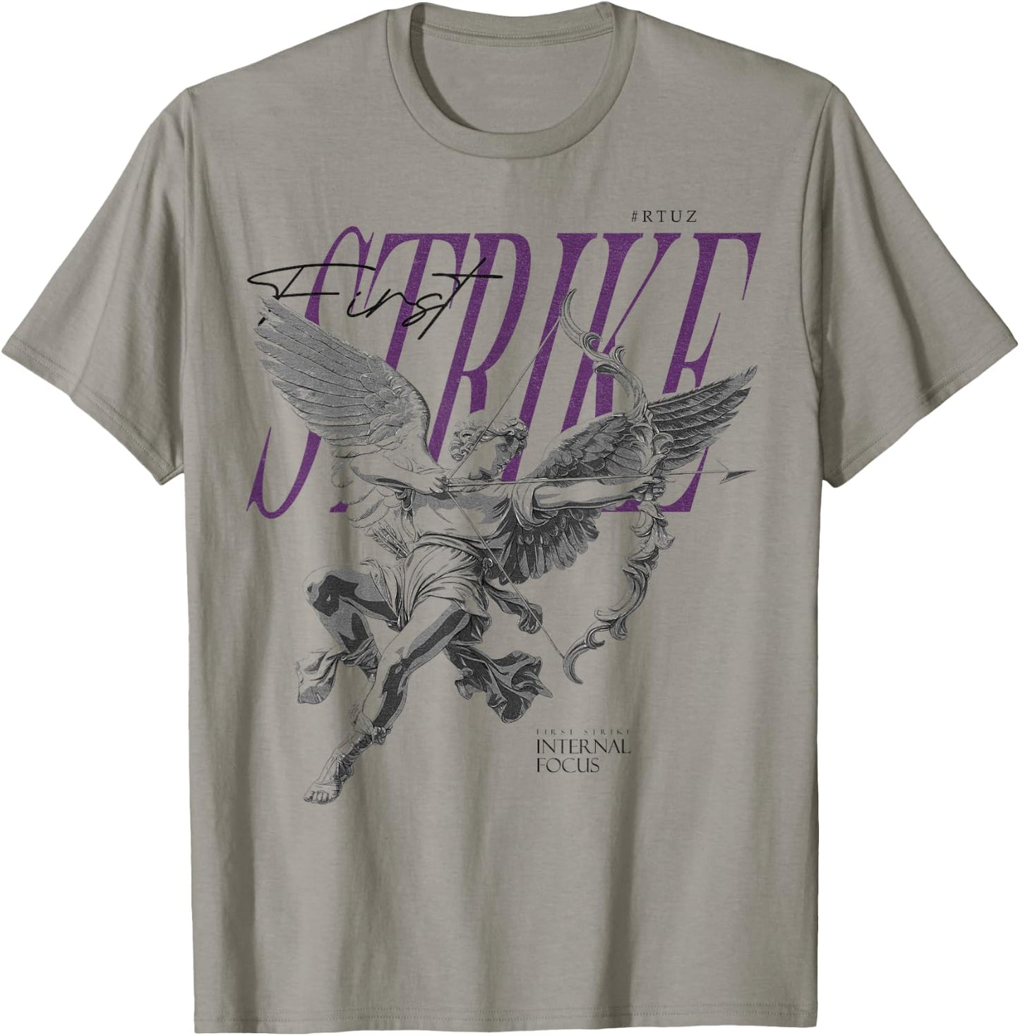 Aesthetic Clothes Vintage Streetwear Fashion Women Men Angel T-Shirt - T-Shirt | Sand