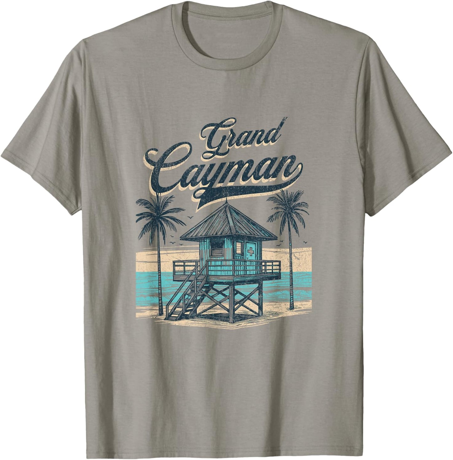 Grand Cayman Souvenir Cayman Islands T-Shirt - T-Shirt | Sand