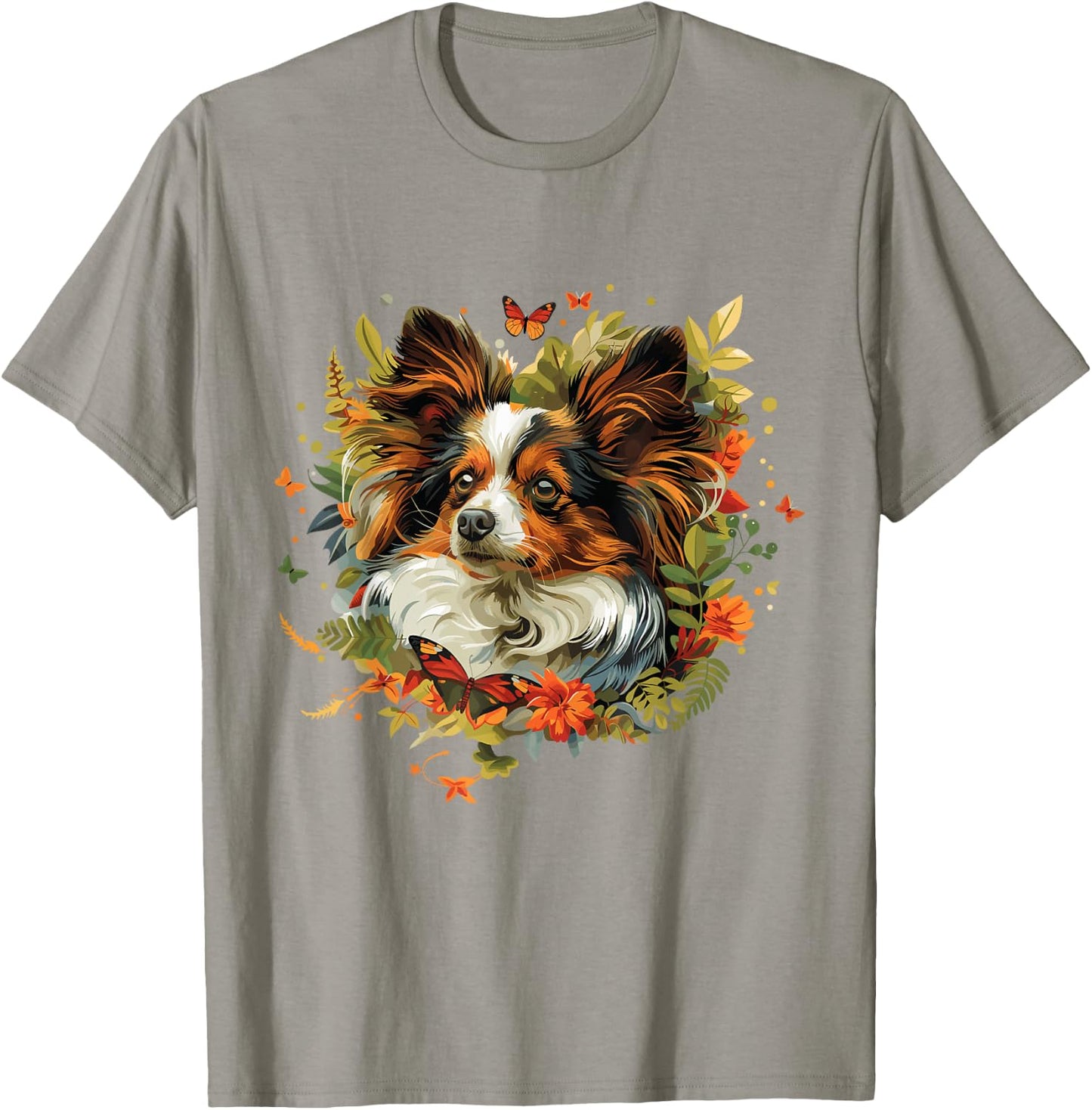 Naturecore - autumnal Papillon T-Shirt - T-Shirt | Sand