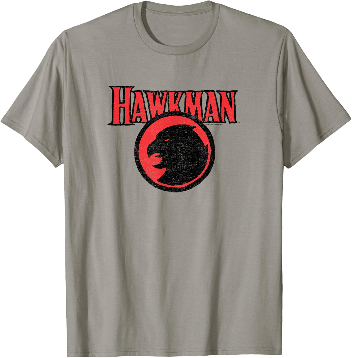 Justice League Rough Hawkman Logo T-Shirt - T-Shirt | Sand