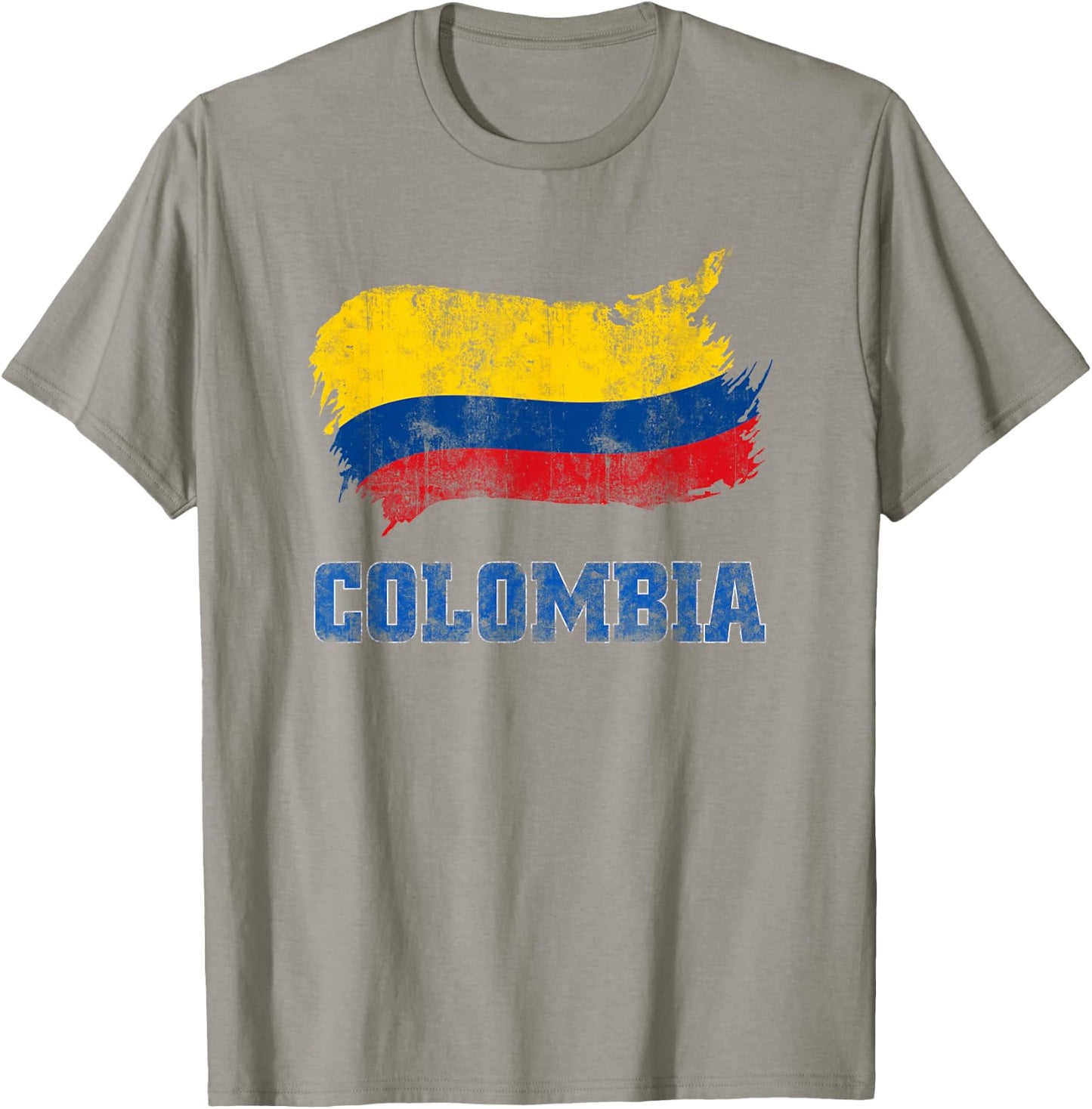 Colombia Flag Design Columbian Men Women Clothing Outfit T-Shirt - T-Shirt | Sand