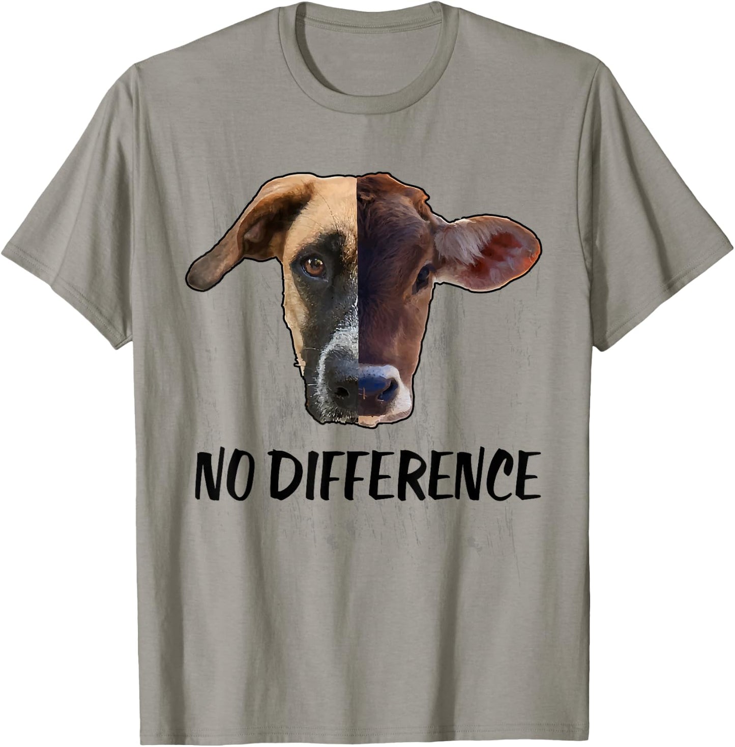No Difference Shirt Vegan Apparel Women Difference Vegan T-Shirt - T-Shirt | Sand