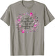 Philippians 4:13 Bible Scripture All things through Christ T-Shirt - T-Shirt | Sand