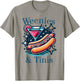 Weenies and martinis hotdog with martini weenies and tinis Women T-Shirt - T-Shirt | Sand