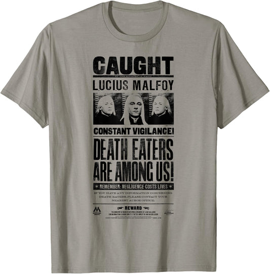 Harry Potter Lucius Malfoy Caught Poster T-Shirt - T-Shirt | Sand