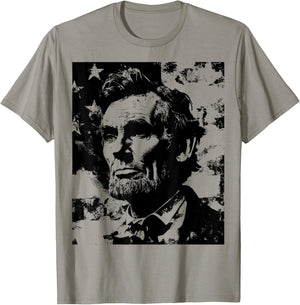 4th Of July Abraham Lincoln History Teacher President T-Shirt - T-Shirt | Sand