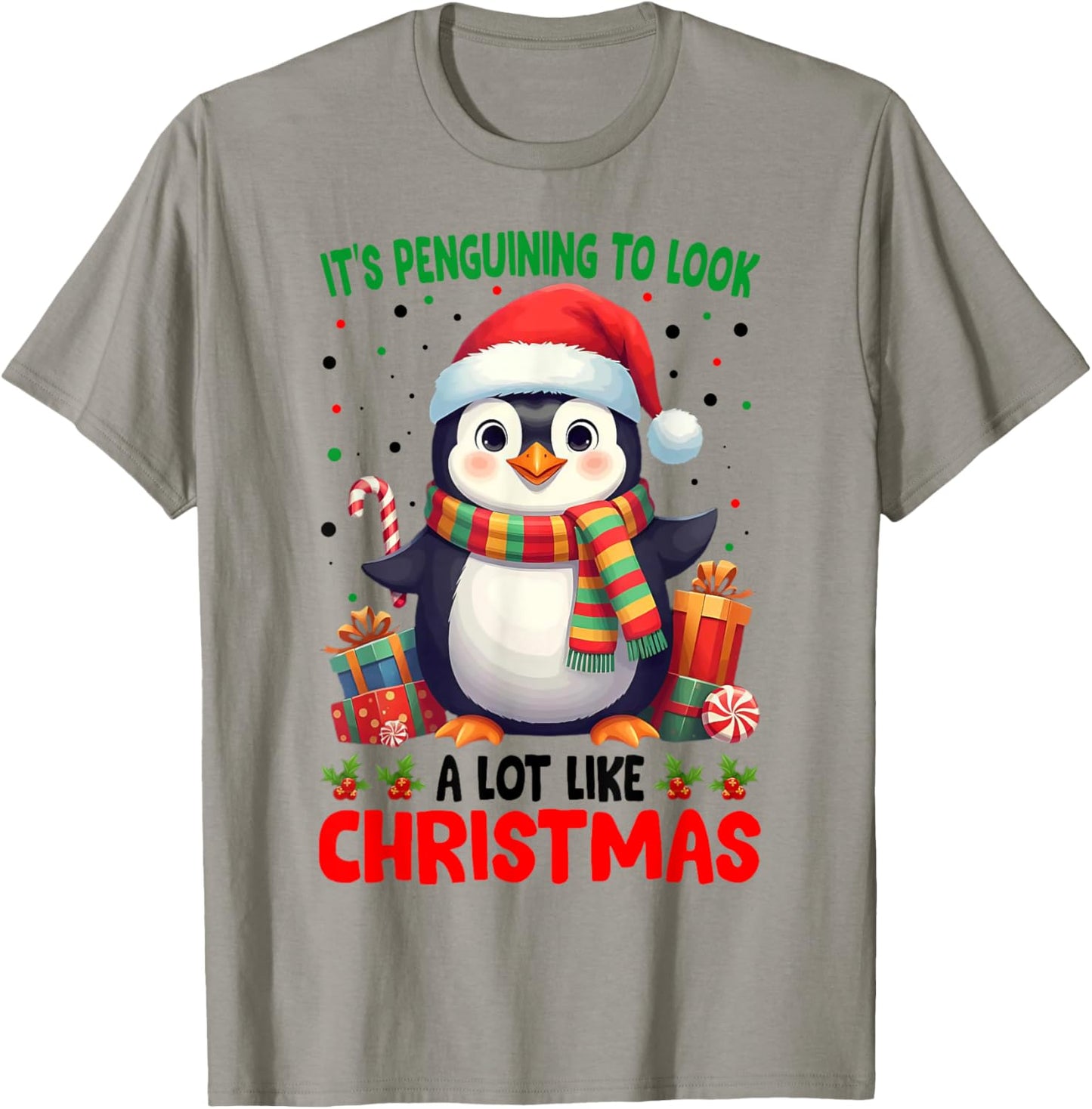 It's Penguining To Look A Lot Like Christmas T-Shirt - T-Shirt | Sand