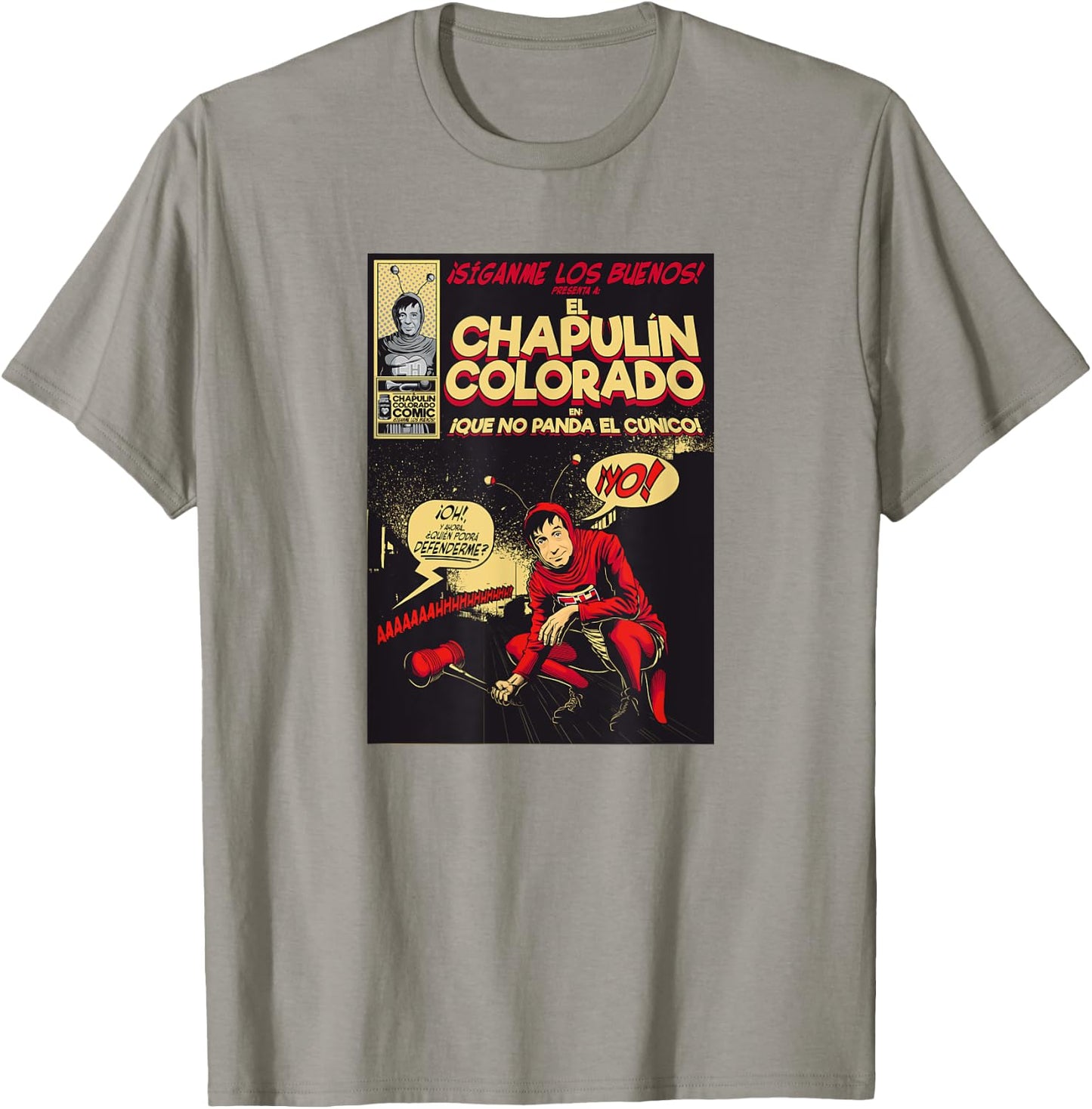 Chapulin Colorado - Fun Desings for Kids, Teen, Women & Men T-Shirt - T-Shirt | Sand