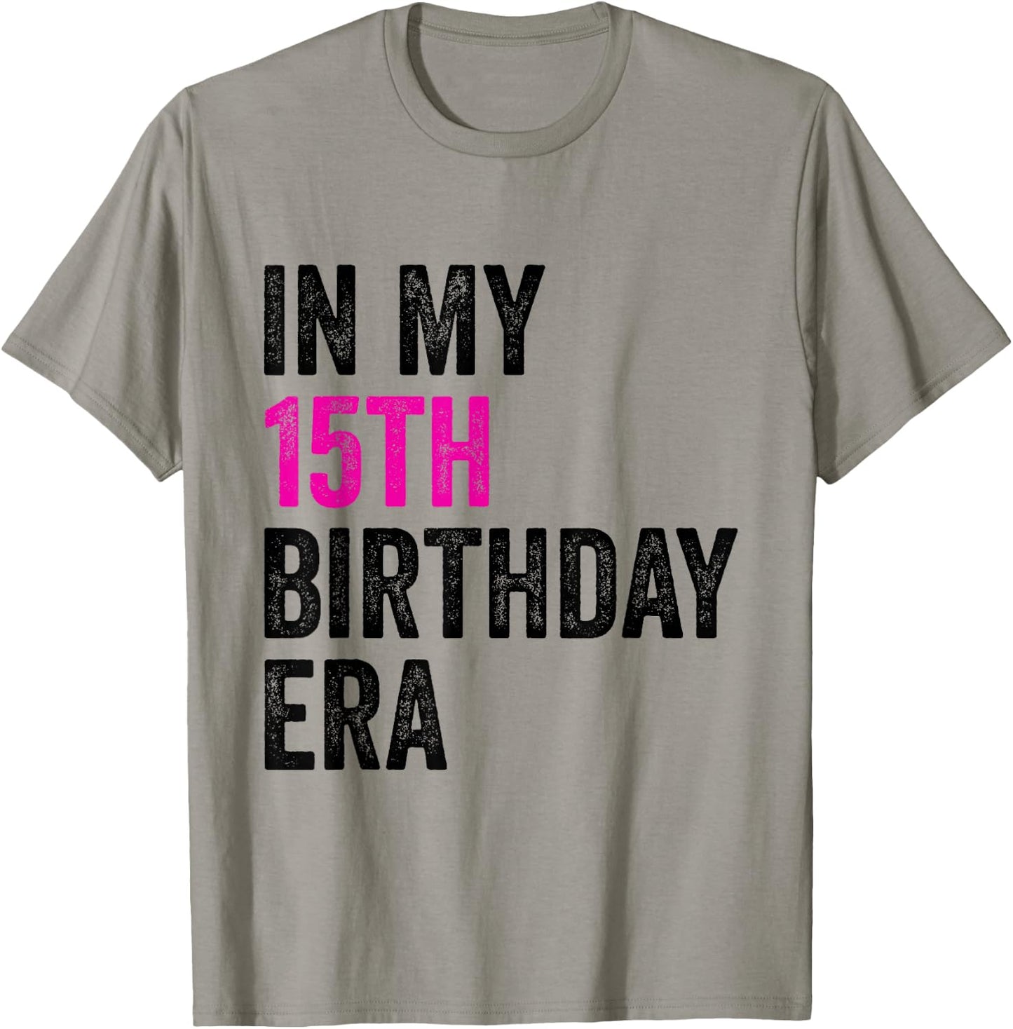 15th Birthday Teenage Girl Birthday T-Shirt - T-Shirt | Sand