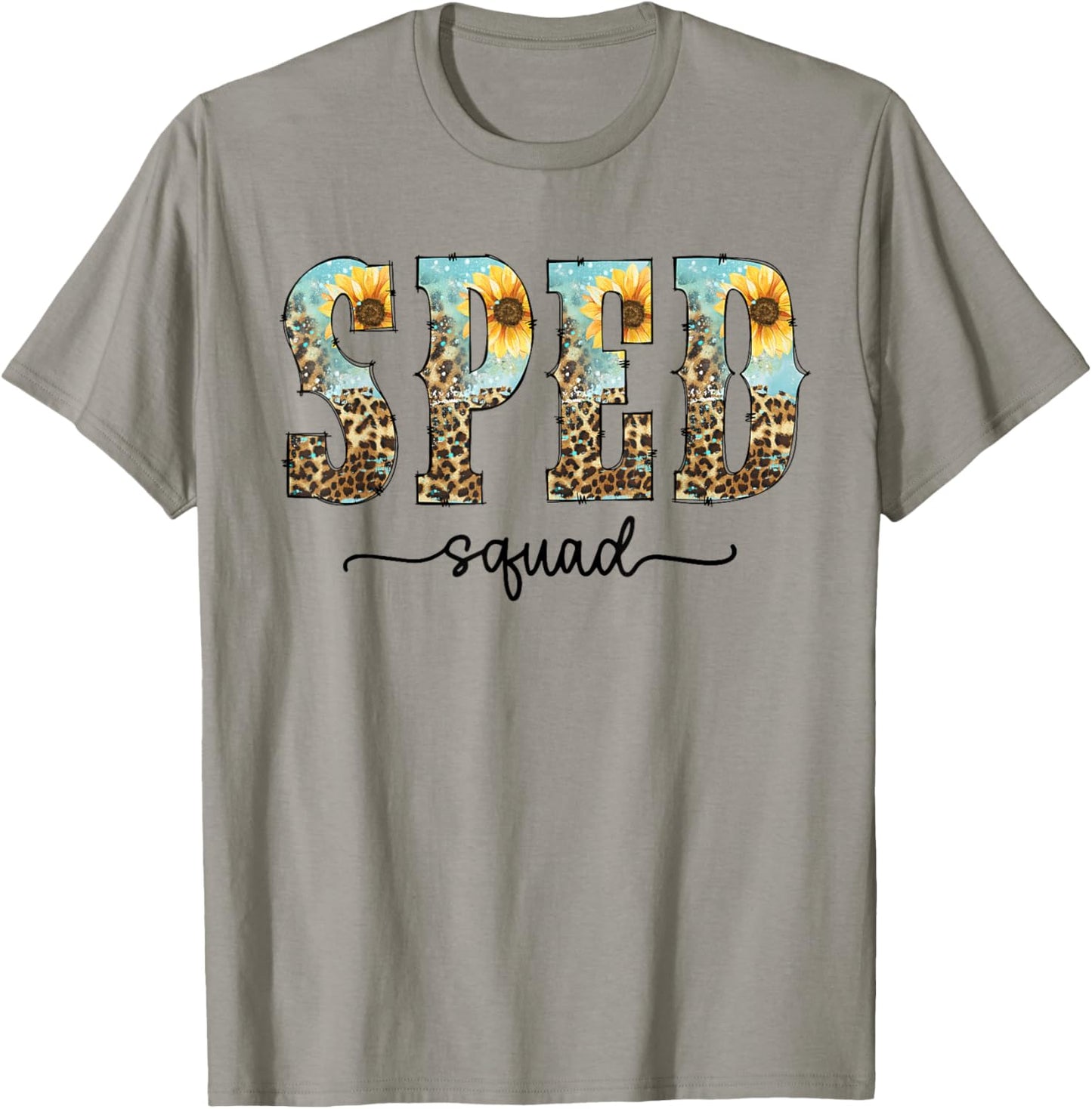 Sped Squad Team Special Education Teacher Life T-Shirt - T-Shirt | Sand
