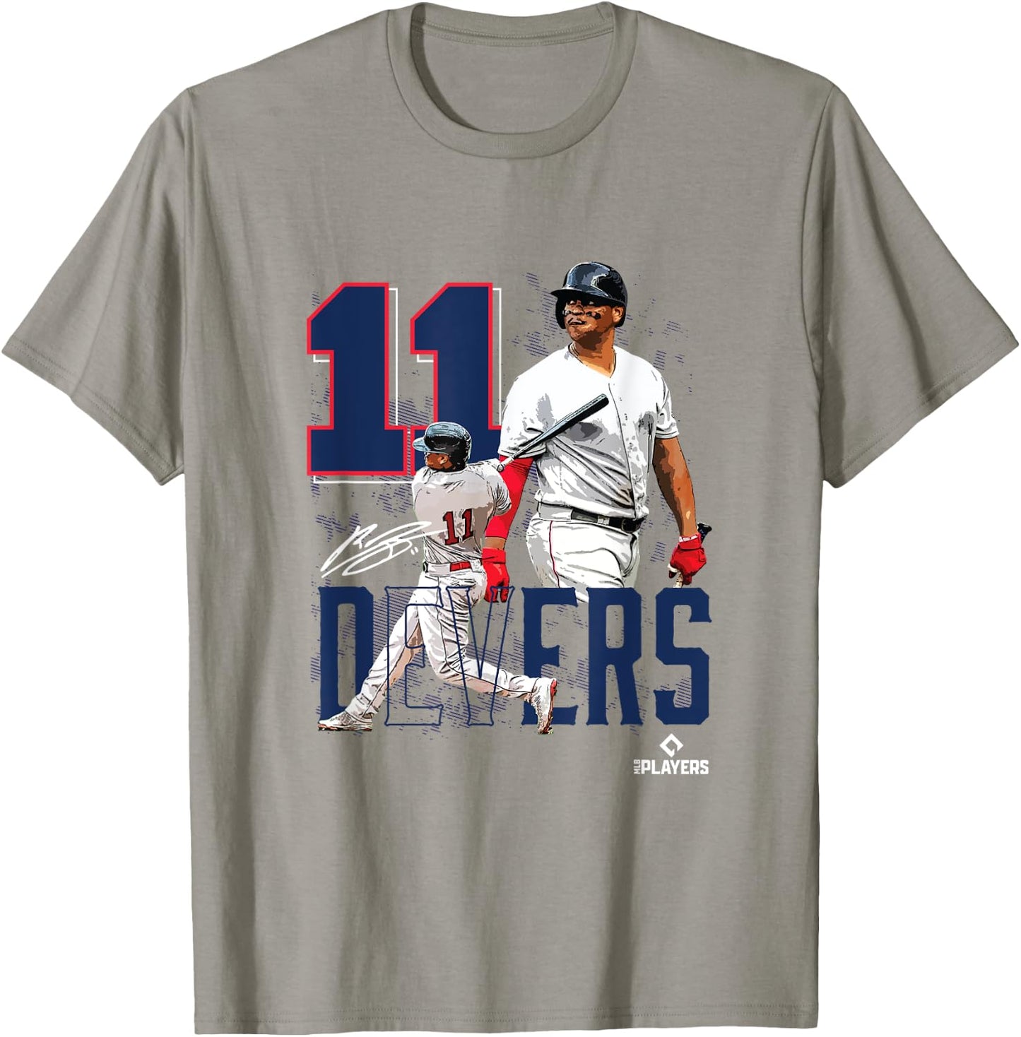 Rafael Devers | Boston Baseball Players | MLBRDS3003 T-Shirt - T-Shirt | Sand