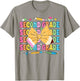 2nd Grade Teacher Pencil Coquette Bow Back To School T-Shirt - T-Shirt | Sand