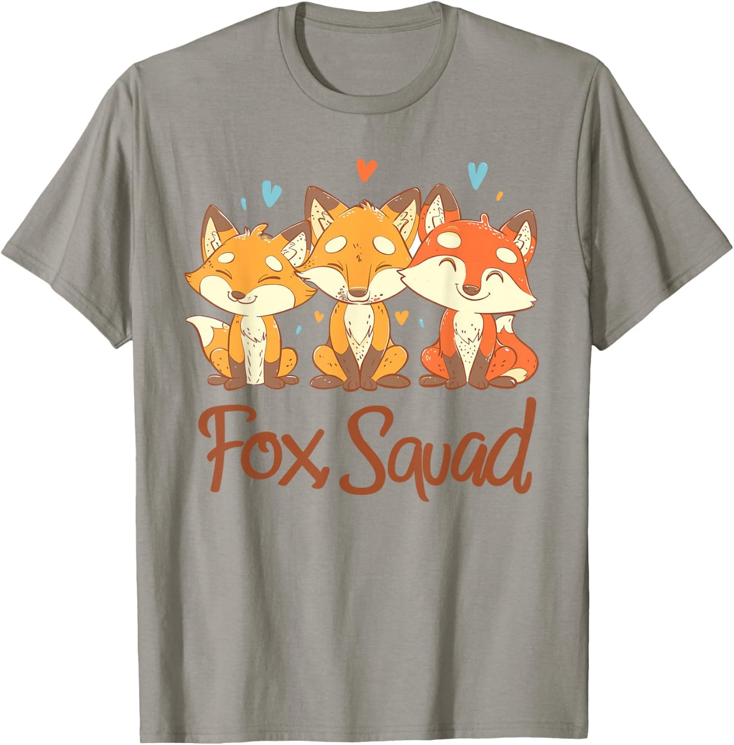 Fox Squad Design for Fox Lover Stuff | Cool Fox T-Shirt - T-Shirt | Sand