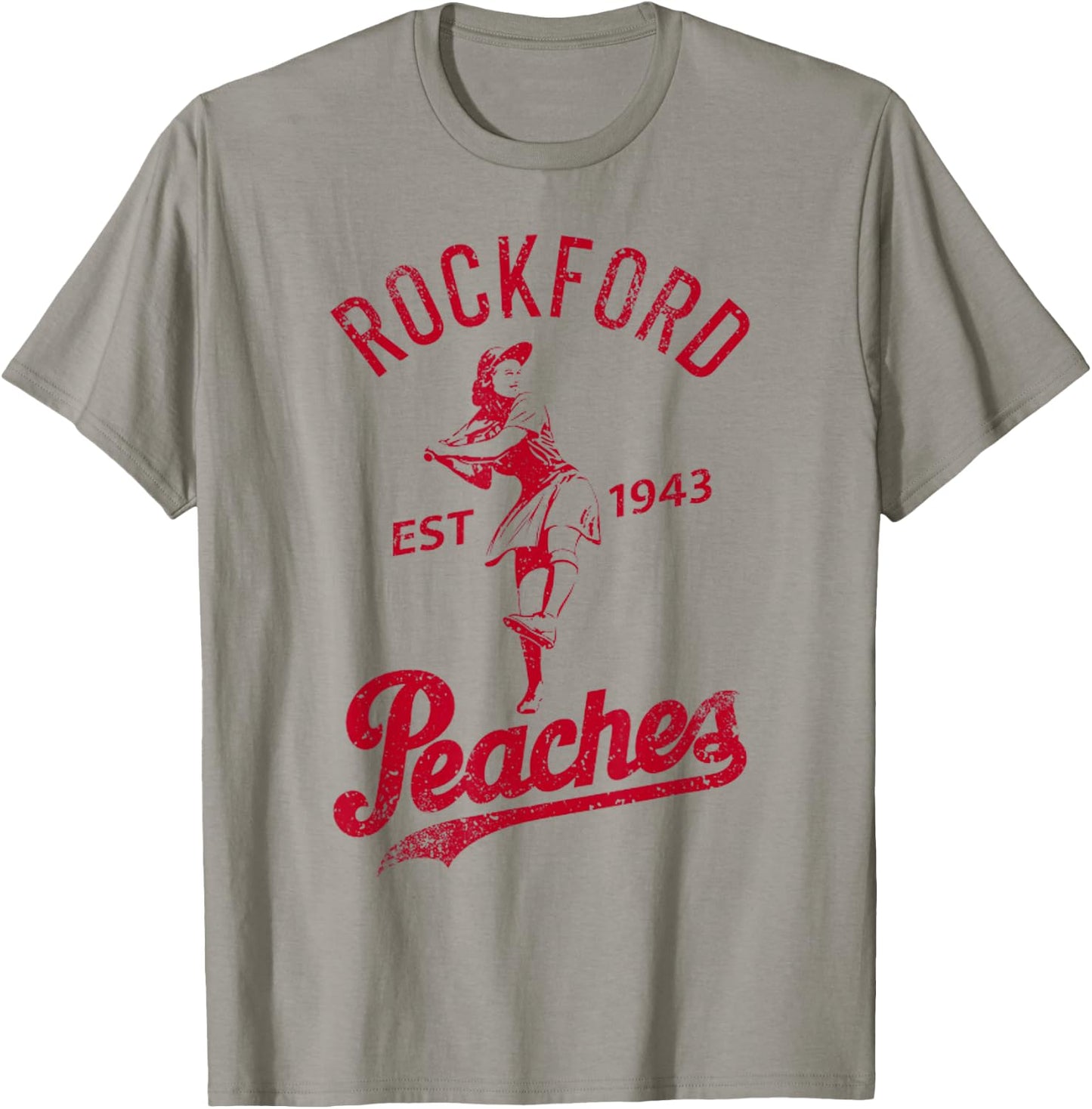 Rockford 1943 Peaches Vintage T-Shirt - T-Shirt | Sand