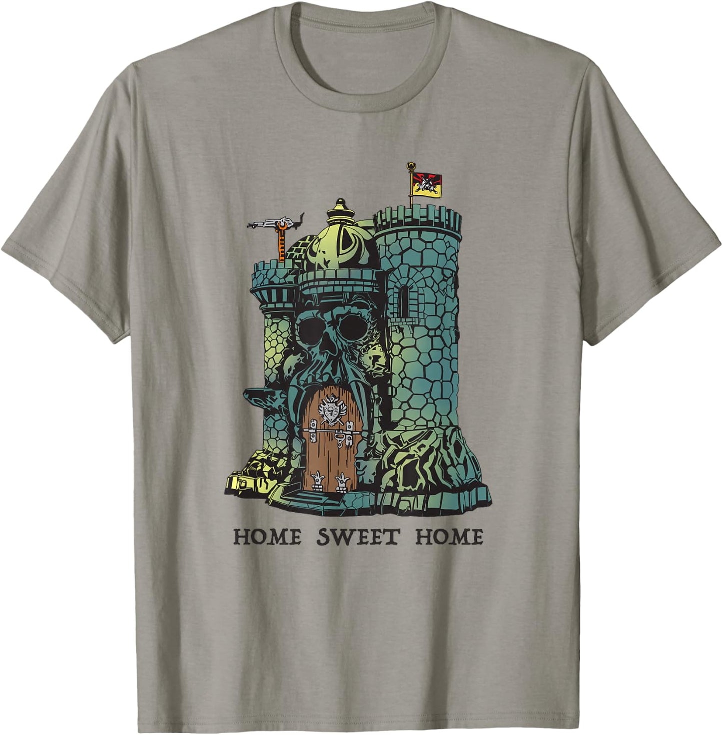 Home Sweet Home Castle He Man Toy 1980 T-Shirt - T-Shirt | Sand