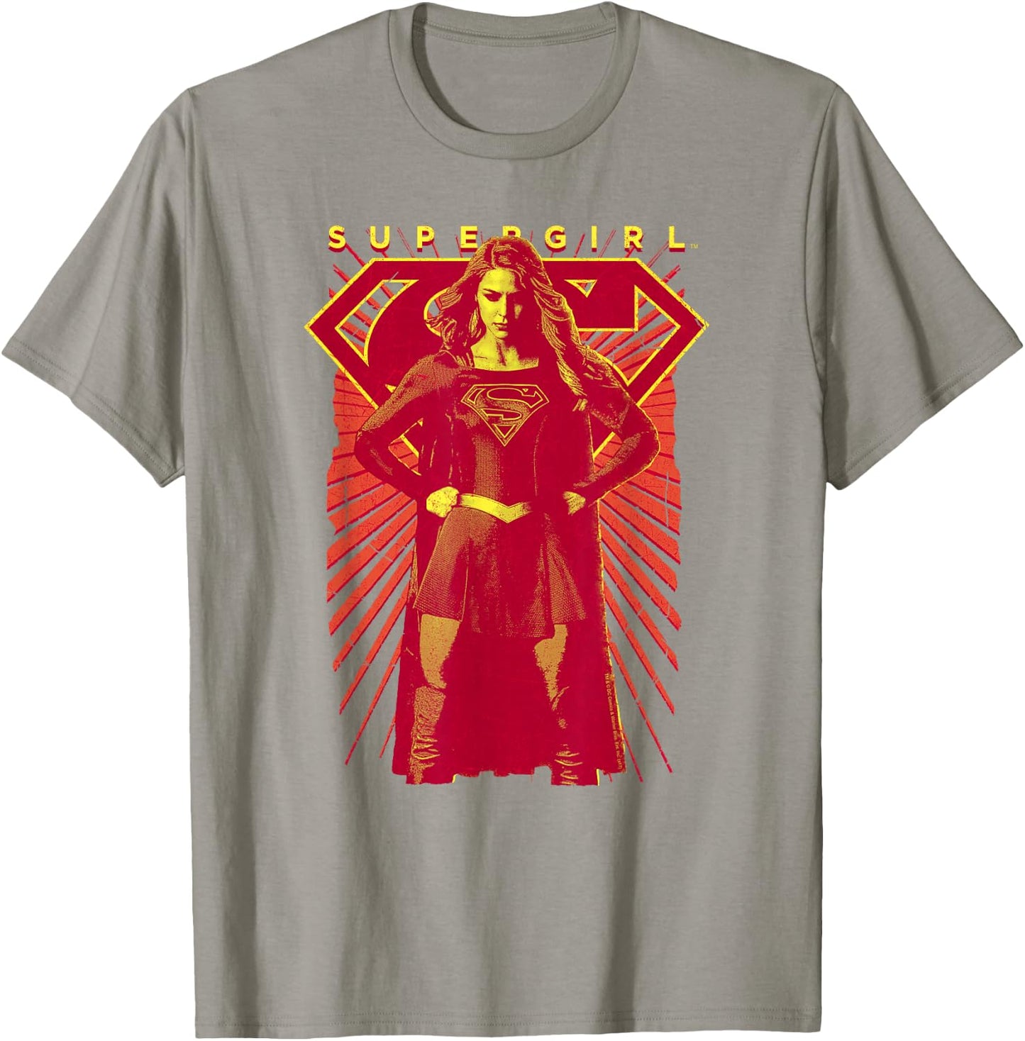Supergirl TV Series Ready Set T-Shirt - T-Shirt | Sand