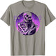 Skeleton Cute Cat Skull Kitty Goth Halloween Women T-Shirt - T-Shirt | Sand