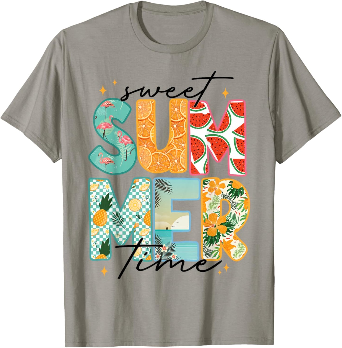 Sweet Summer Time Funny Summer Vacation Beach T-Shirt - T-Shirt | Sand