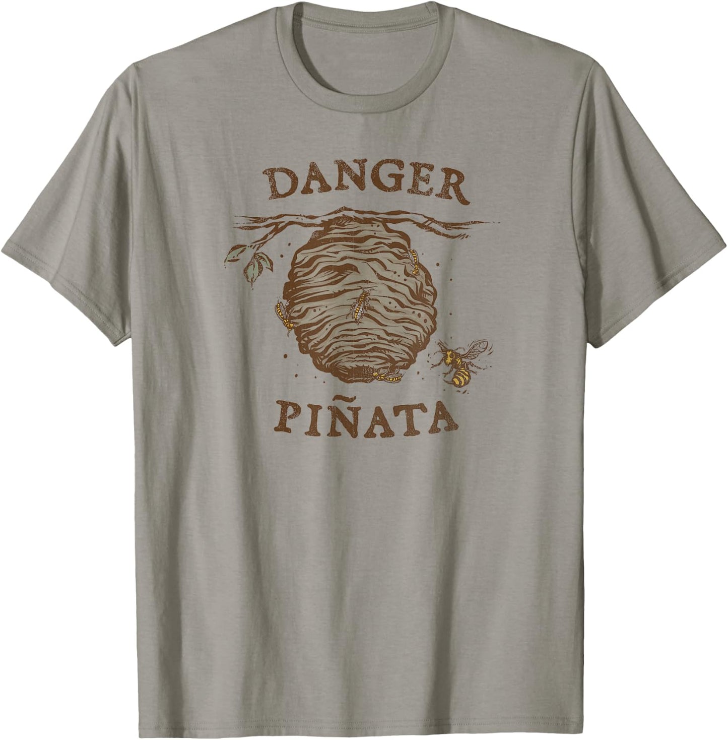 Danger Pinata T-Shirt - T-Shirt | Sand
