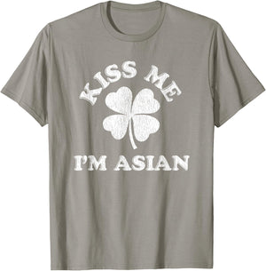 Kiss Me I'm Asian T-Shirt - T-Shirt | Sand