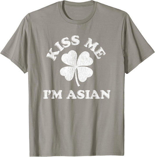 Kiss Me I'm Asian T-Shirt - T-Shirt | Sand