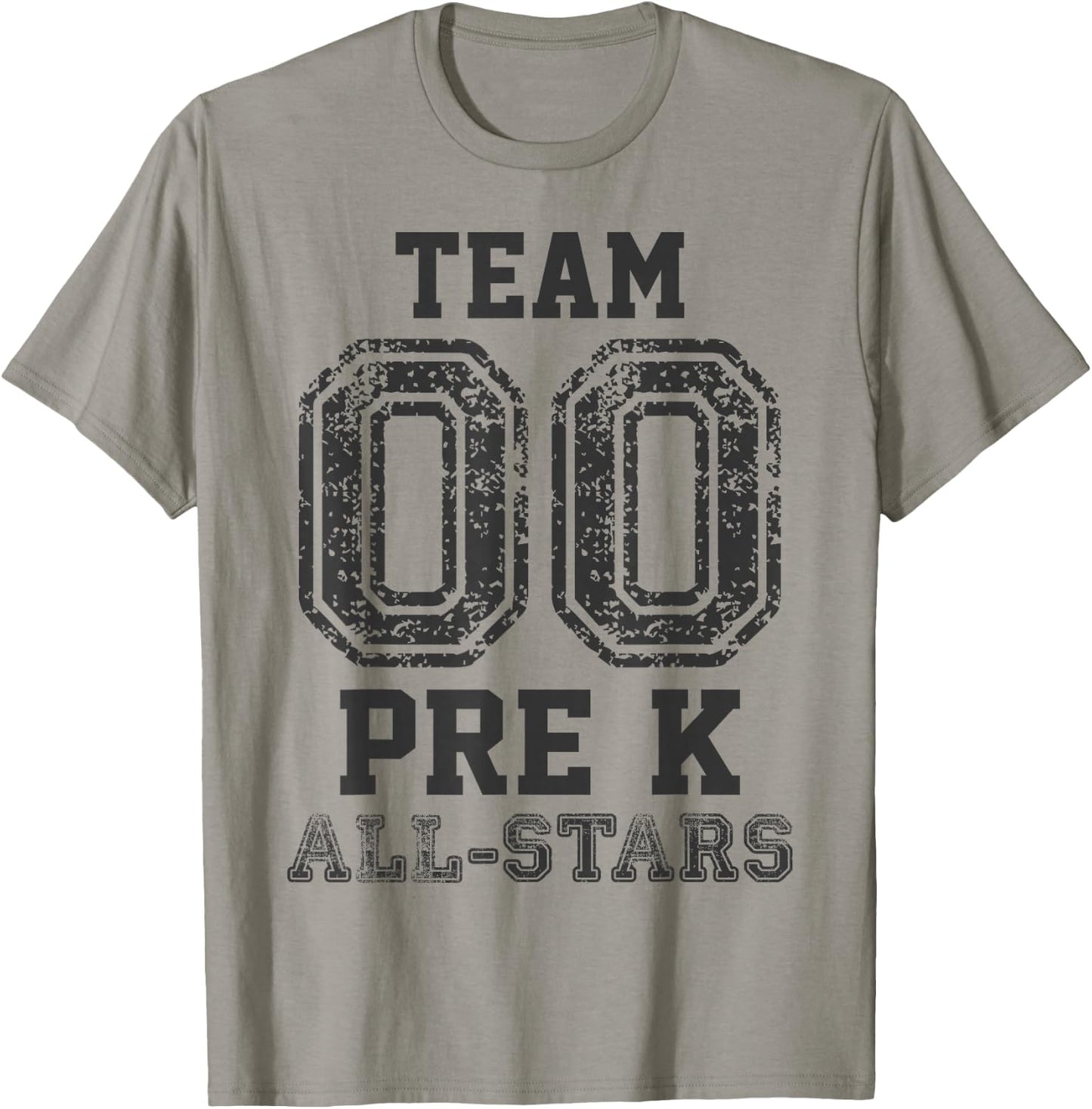 Preschool Team Pre-K All-Stars Sports Baseball Jersey T-Shirt - T-Shirt | Sand
