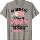Retirement Class Of 2025 Countdown In Progress Teacher Women T-Shirt - T-Shirt | Sand